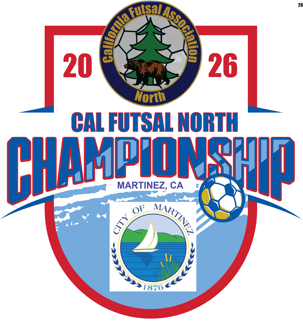 Cal Futsal North 2026 Logo